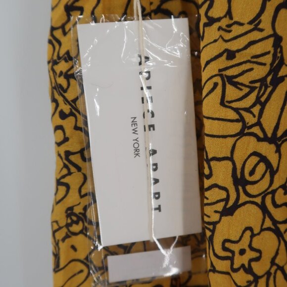 Apiece Apart Turkanna Midi Skirt Tangerine Floral Size 2 NWT - Picture 7 of 9